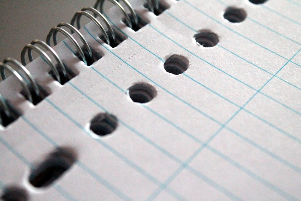 Notepad Paper Writing Study Report  - FlitsArt / Pixabay